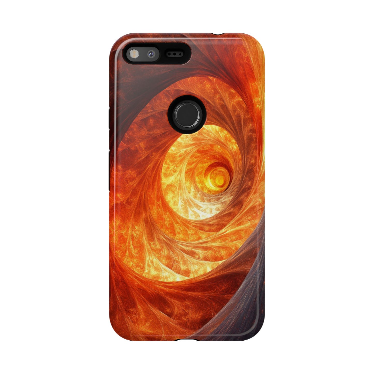 Fire Spiral - Tough Google Pixel Case
