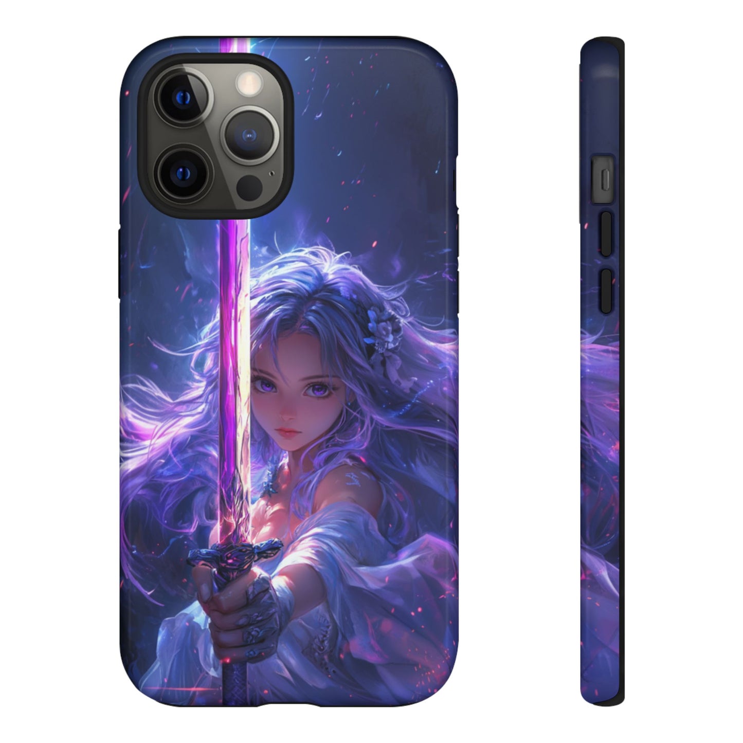 Violet Blade Warrior – Tough iPhone Case