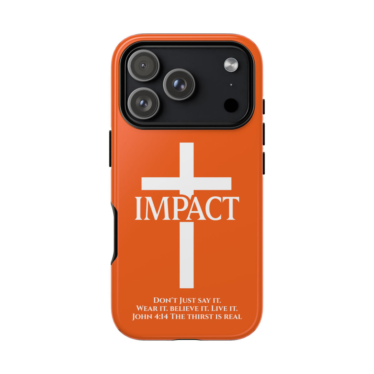Impact Orange - Tough iPhone Case