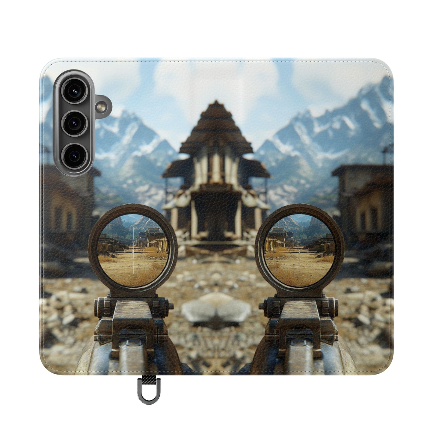 Desert Sniper Focus - Wallet Flip Case