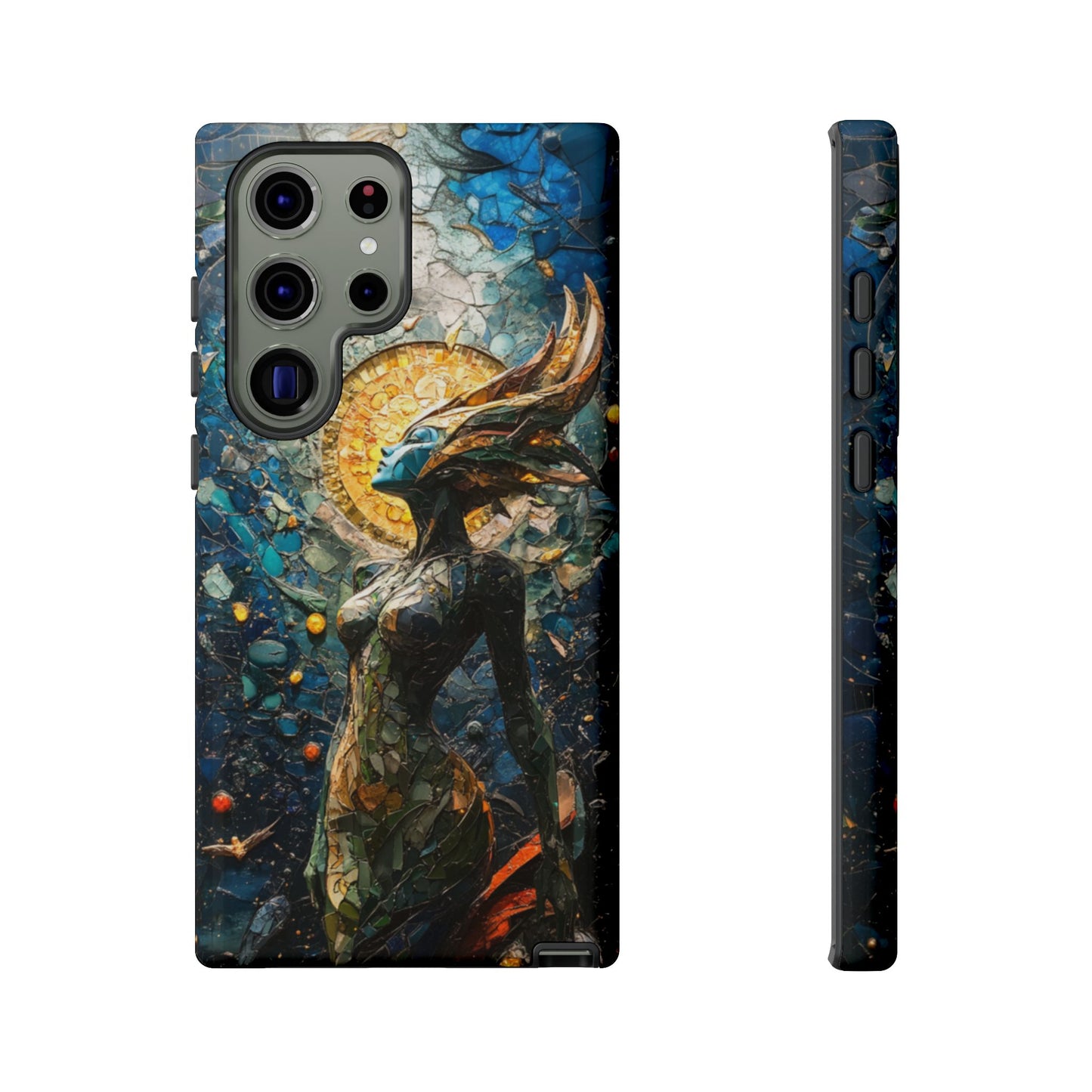 Stained Glass Goddess - Tough Samsung Galaxy Case