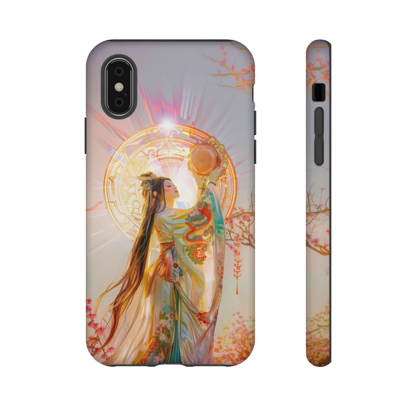 Amaterasu: Japanese Sun Goddess - iPhone, Google Pixel, Samsung