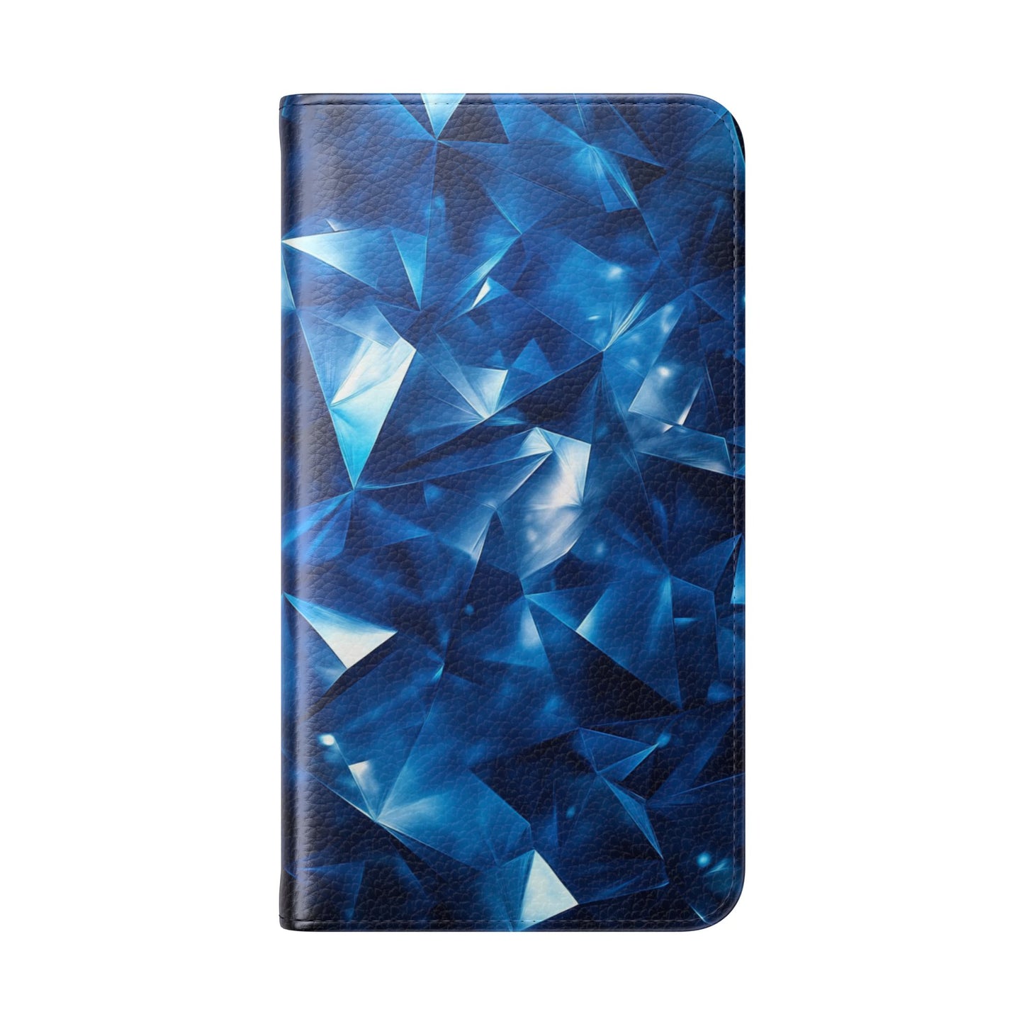 Sapphire Crystal Shards - Wallet Flip Case