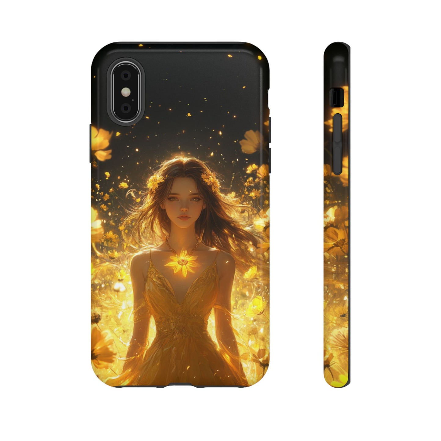 Sun Blossom Goddess – Tough iPhone Case