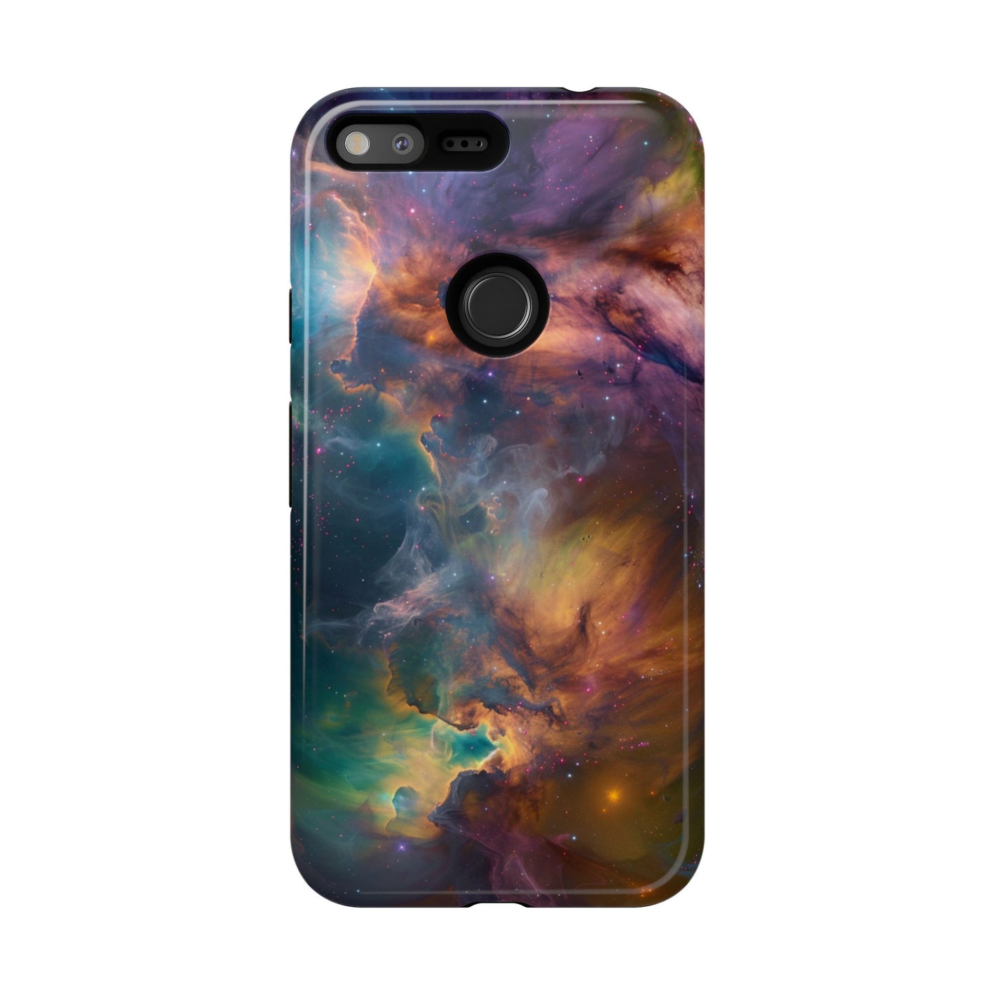 Celestial Nebula Drift – Tough Google Pixel Case