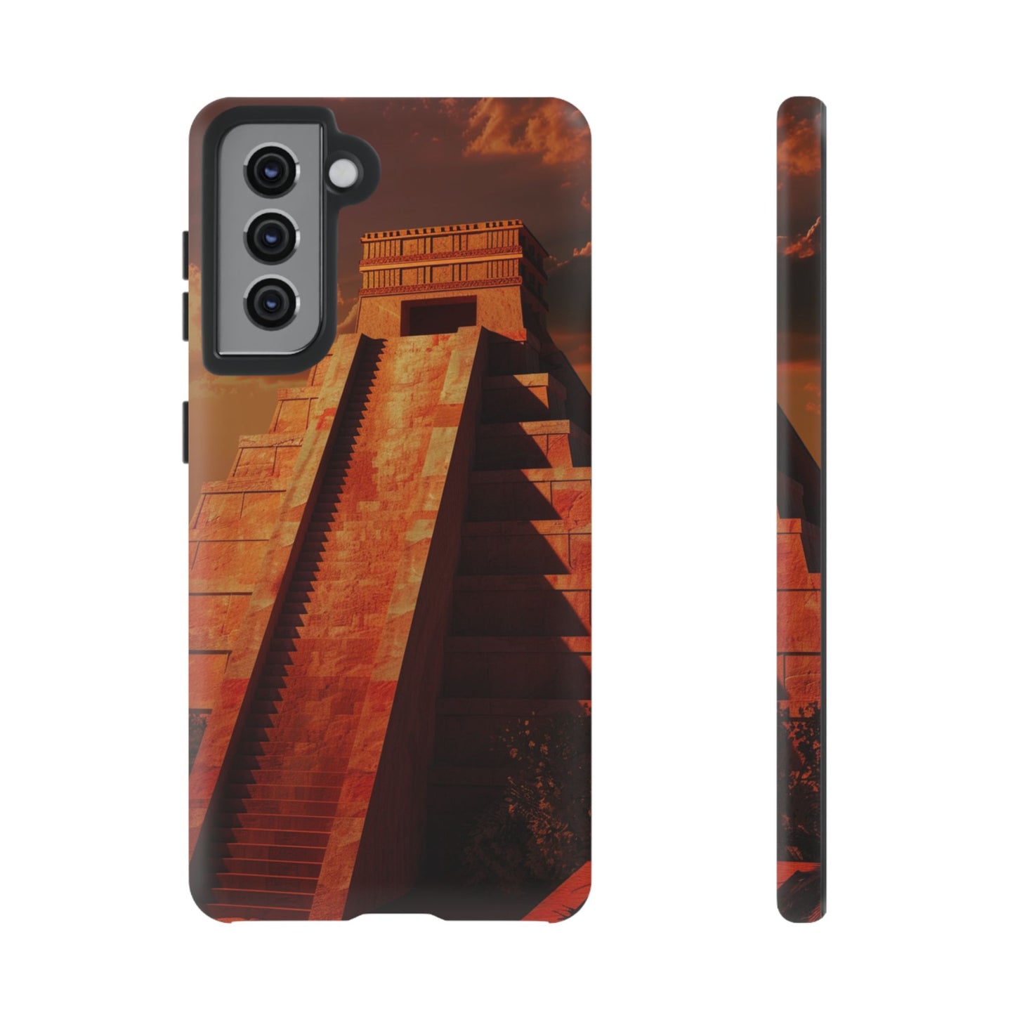 Mayan Pyramid Twilight Phone Case – iPhone, Google Pixel, Samsung Galaxy