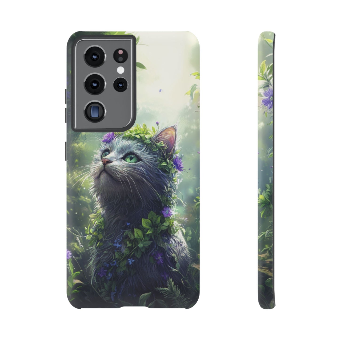 Nature’s Guardian Cat Phone Case – iPhone, Google Pixel, Samsung Galaxy