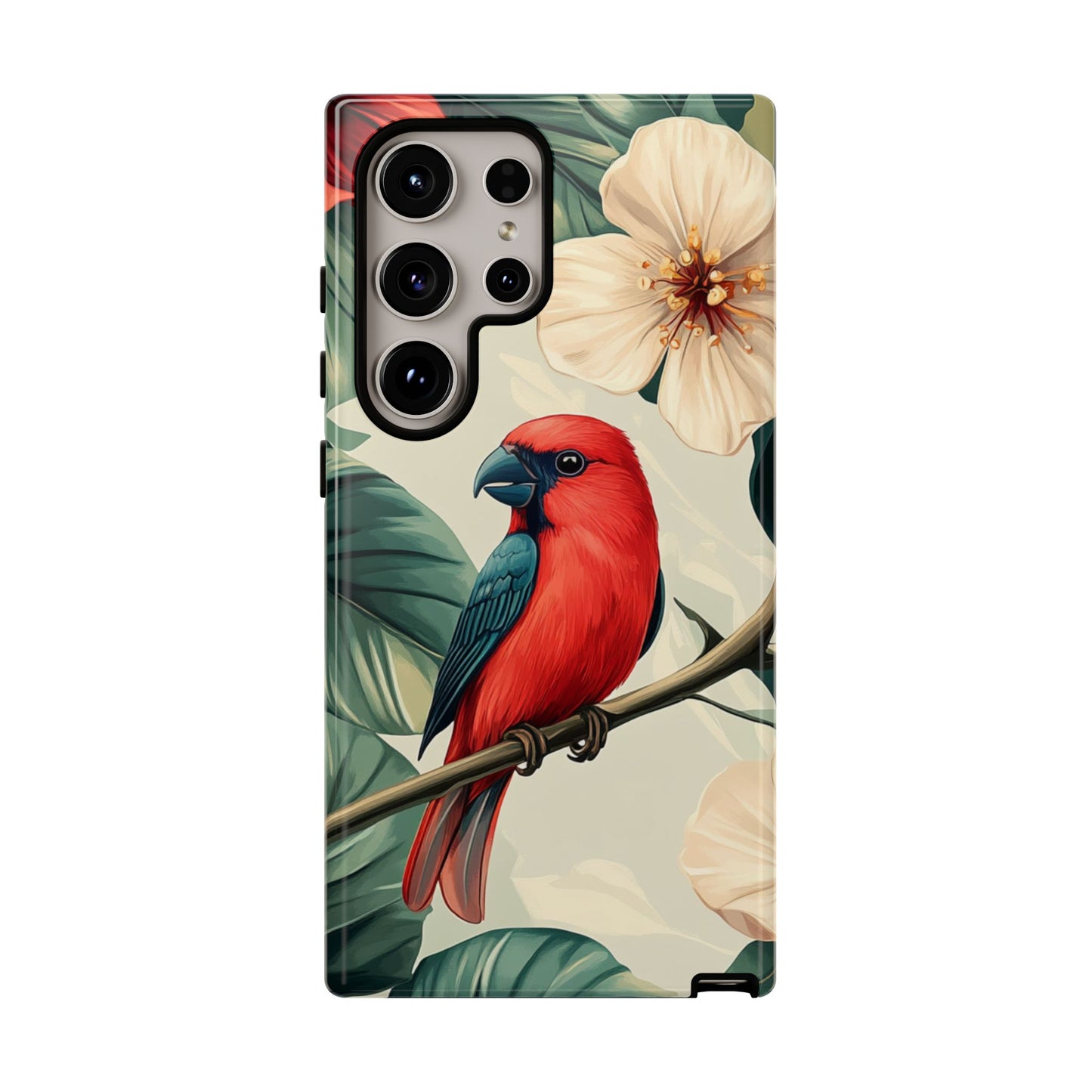 Scarlet Songbird - Tough Samsung Galaxy Case