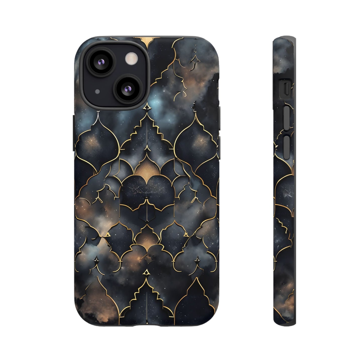 Celestial Mosaic: Cosmic Elegance Phone Case - iPhone, Google Pixel, Samsung Galaxy