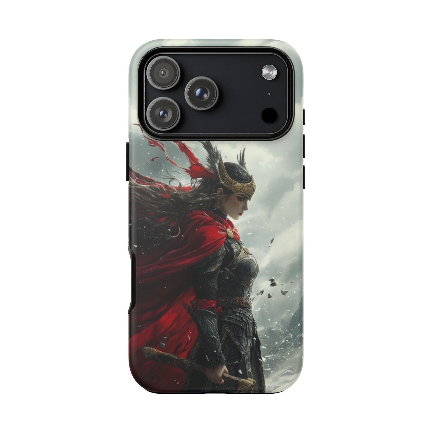 Freya Crimson Valkyrie - Tough iPhone Case