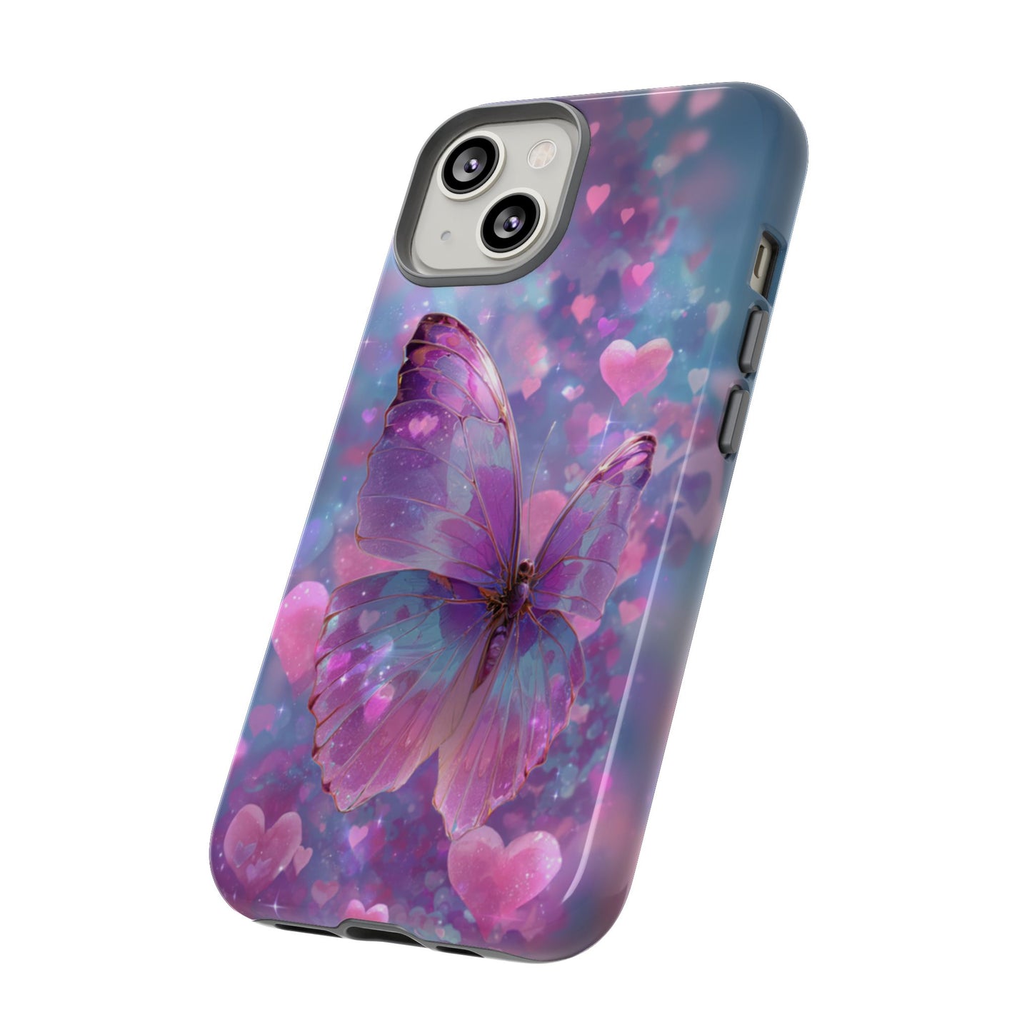 Cupid's Flutter Butterfly - Tough iPhone Case
