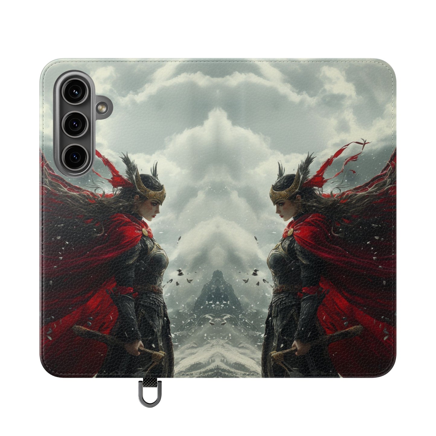 Freya Crimson Valkyrie - Wallet Flip Case