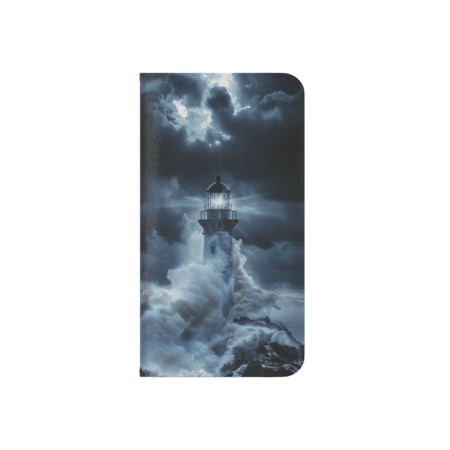 Stormbound Lighthouse - Wallet Flip Case