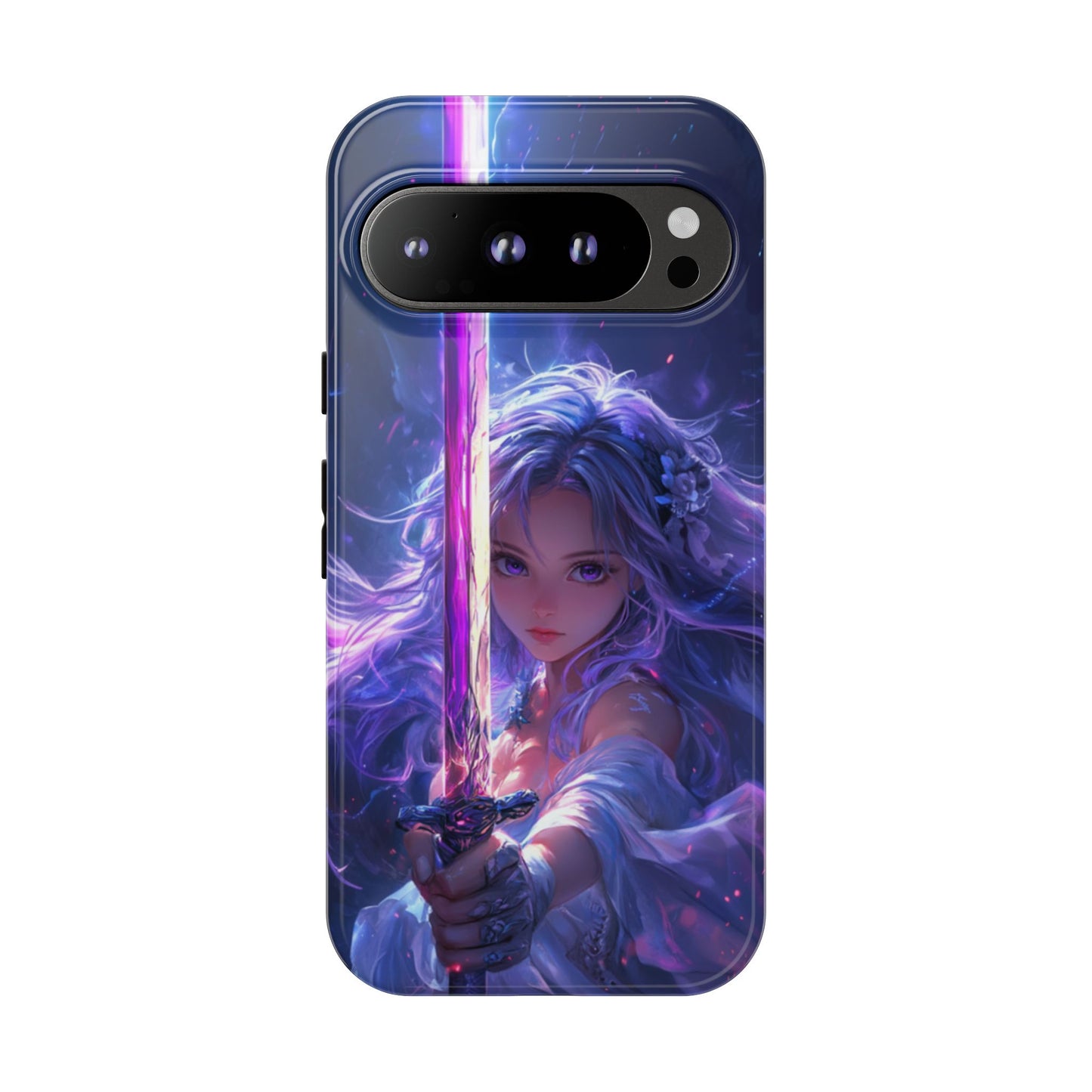 Violet Blade Warrior – Tough Google Pixel Case
