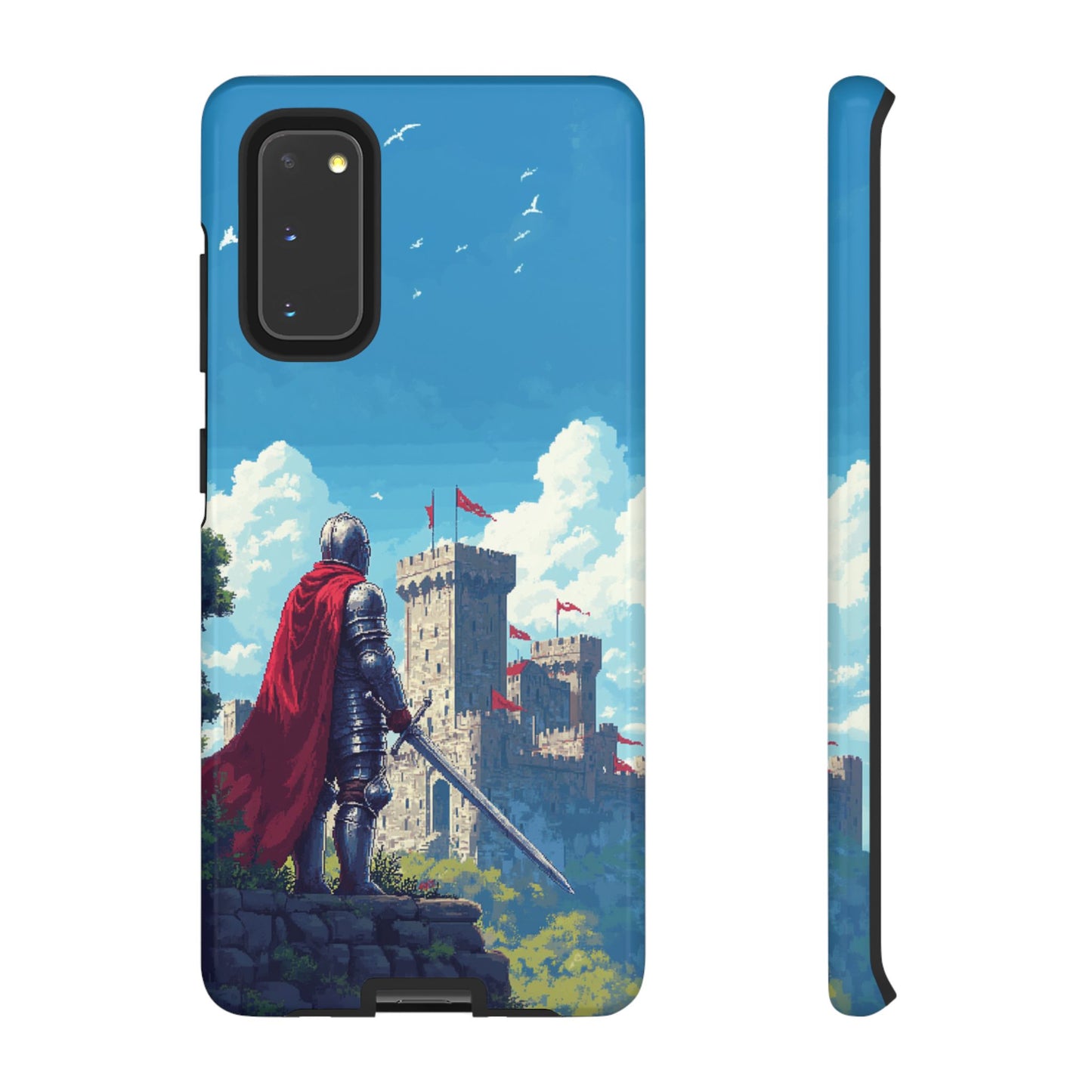 Pixel Knight Adventure Phone Case - iPhone, Google Pixel, Samsung Galaxy