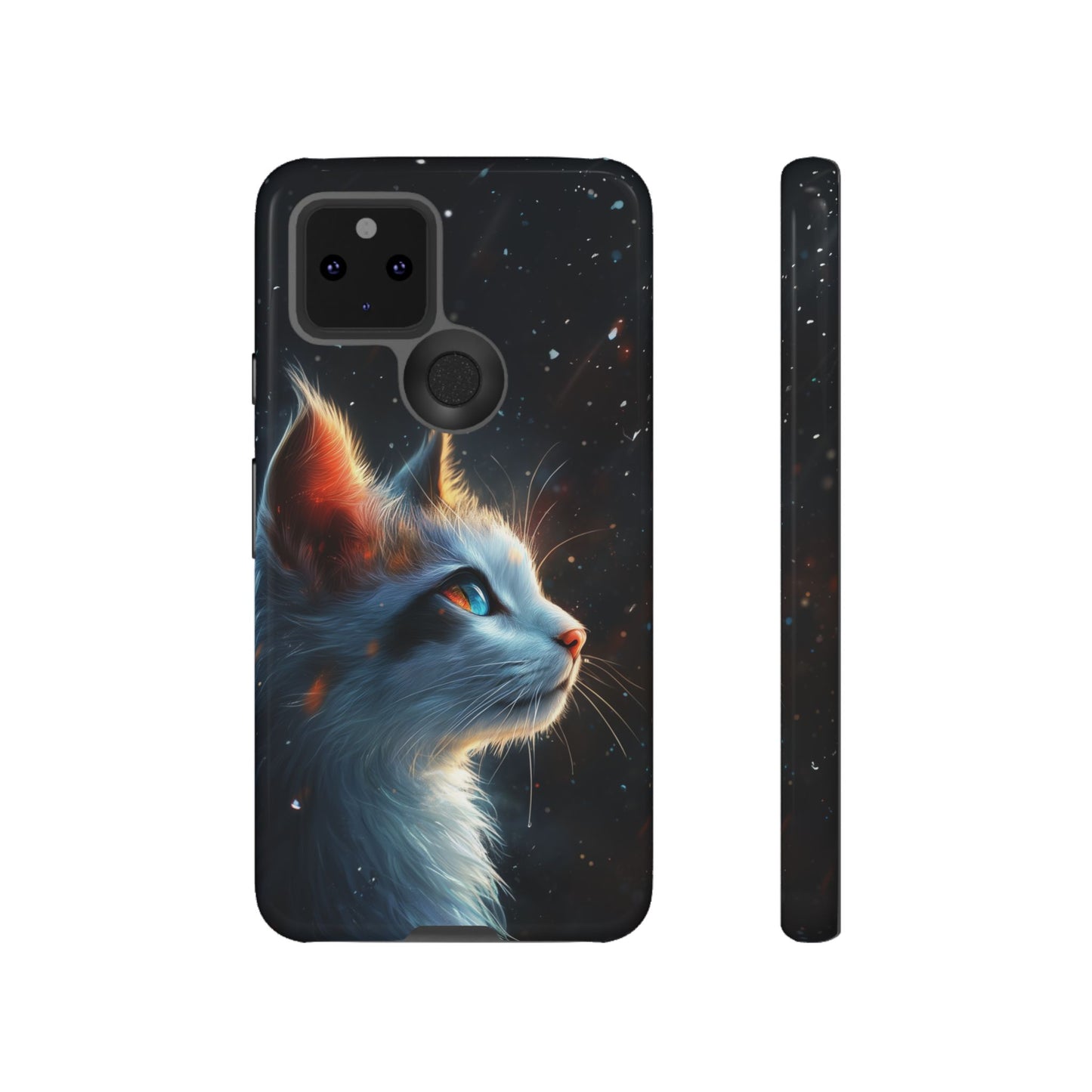 Enchanting Winter Cat Phone Case - iPhone, Google Pixel, Samsung Galaxy