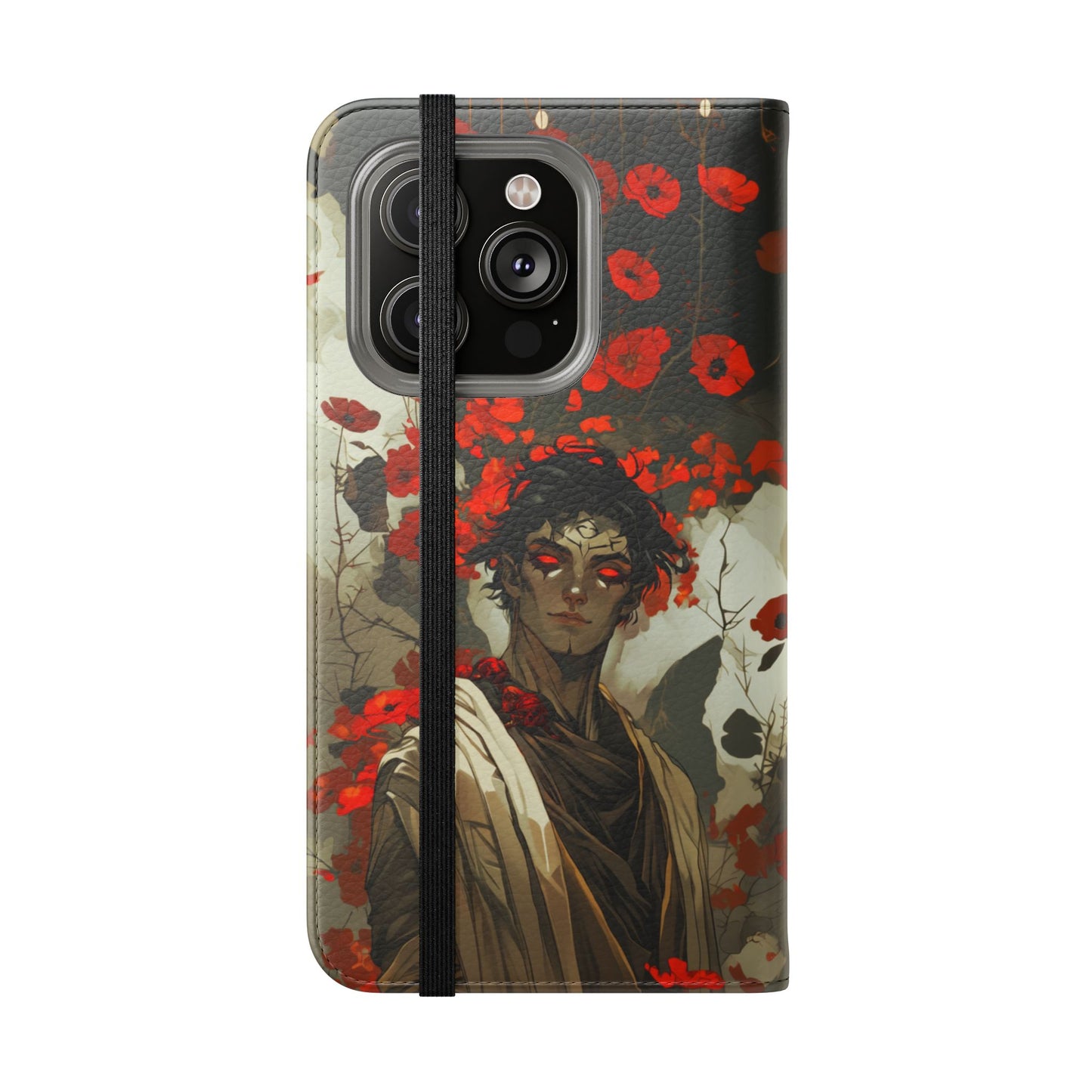 Zagreus Blood Poppies - Wallet Flip Case