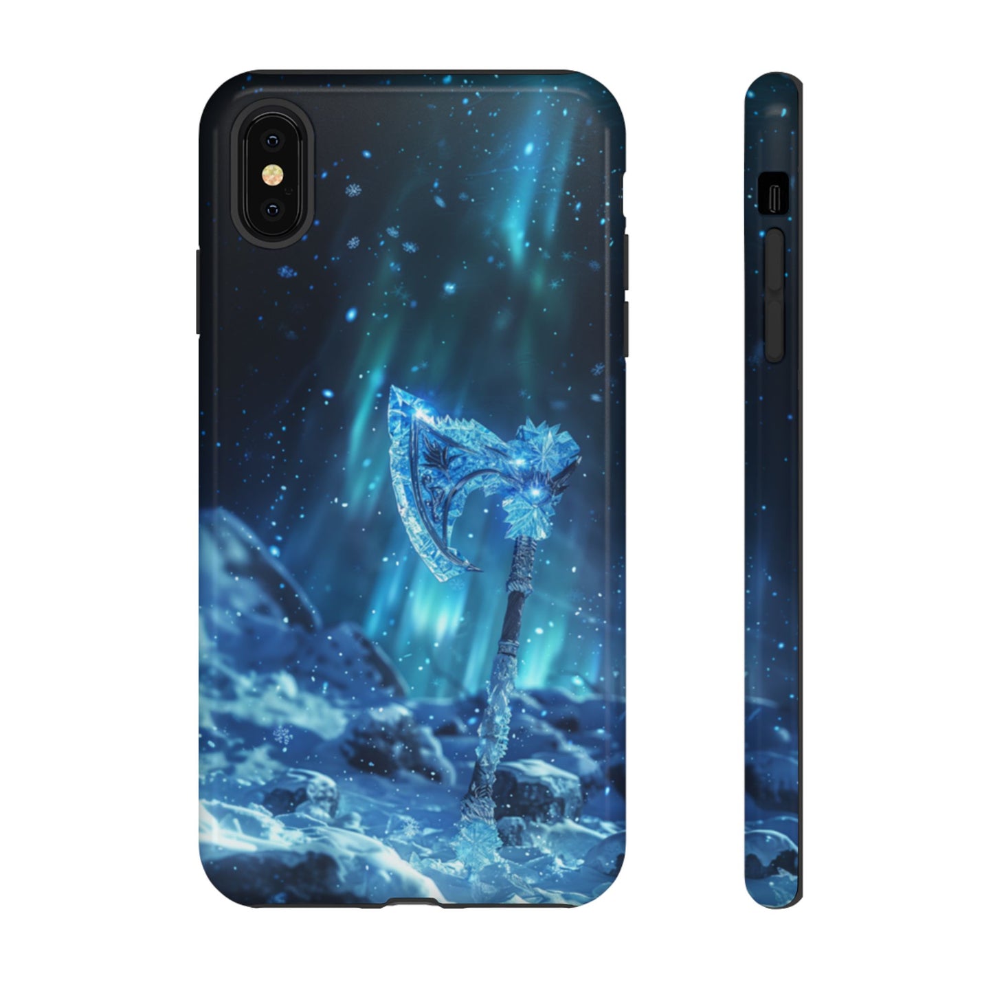 Aurora Ice Axe - Tough iPhone Case