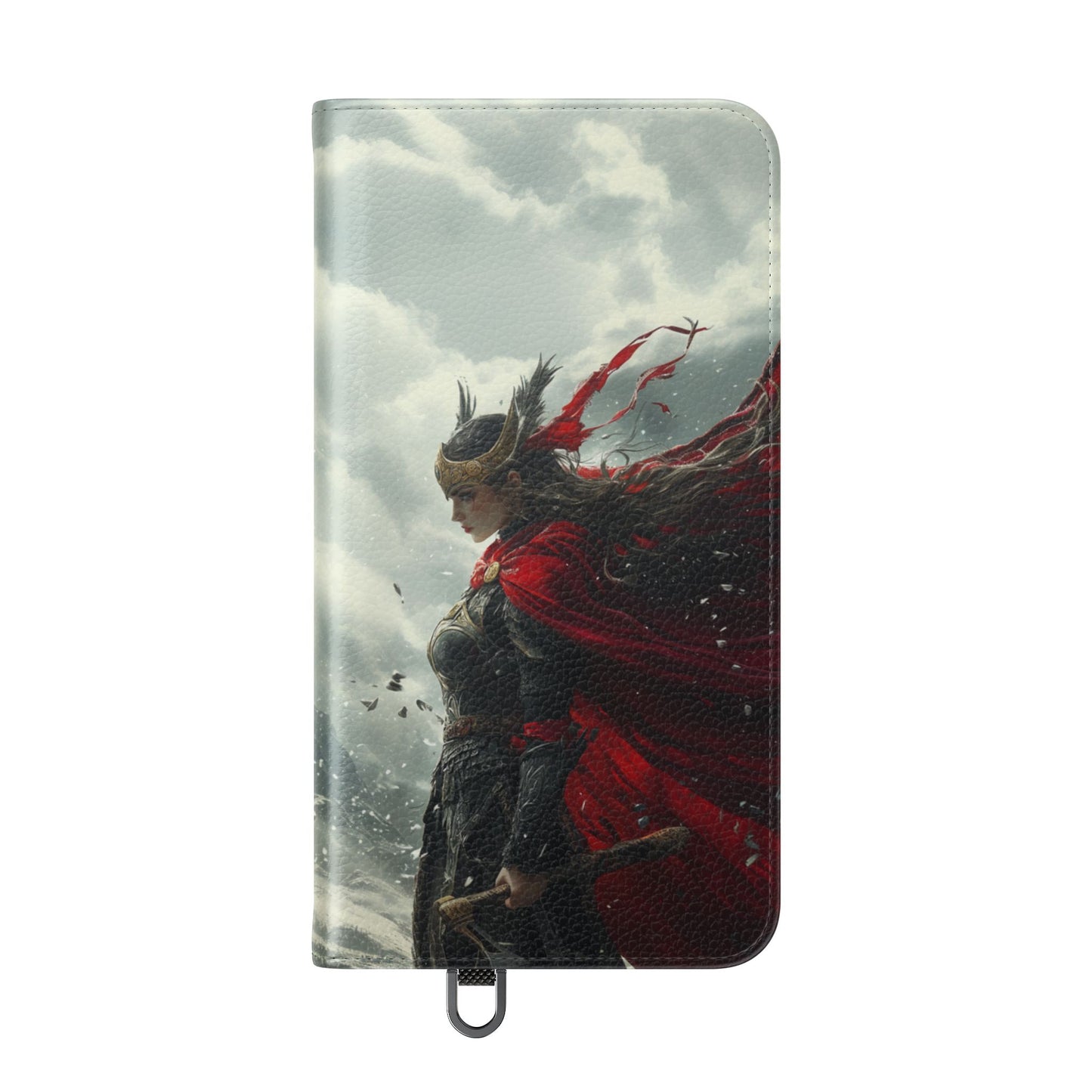 Freya Crimson Valkyrie - Wallet Flip Case