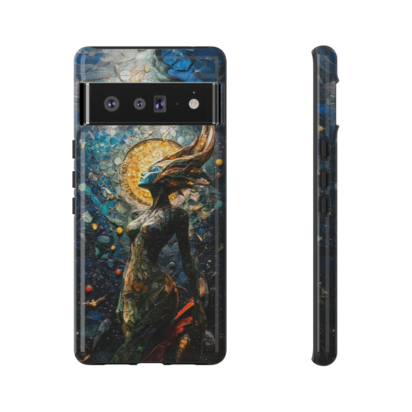 Ethereal Mosaic Goddess Phone Case - iPhone, Google Pixel, Samsung Galaxy