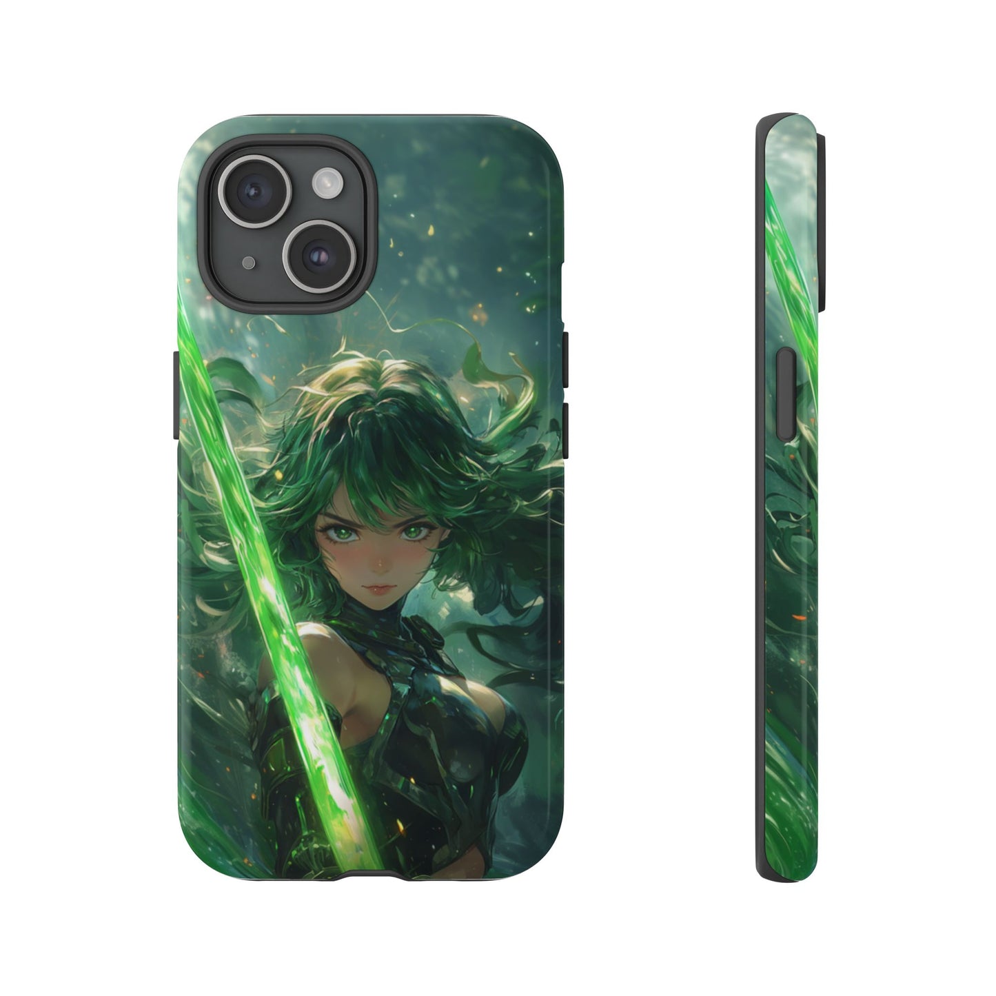 Emerald Blade Warrior – Tough iPhone Case
