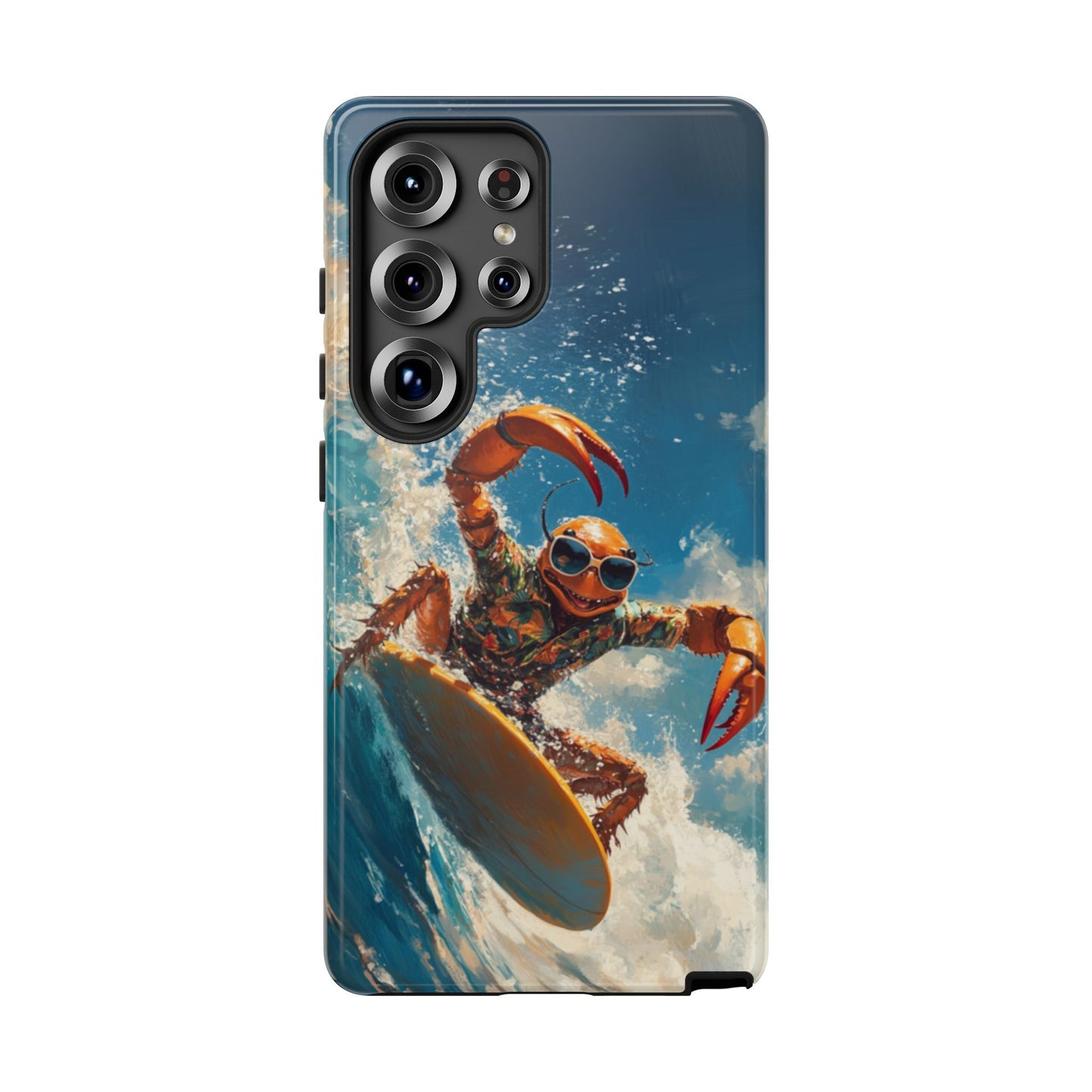 Surfing Crab - Tough Samsung Galaxy Case