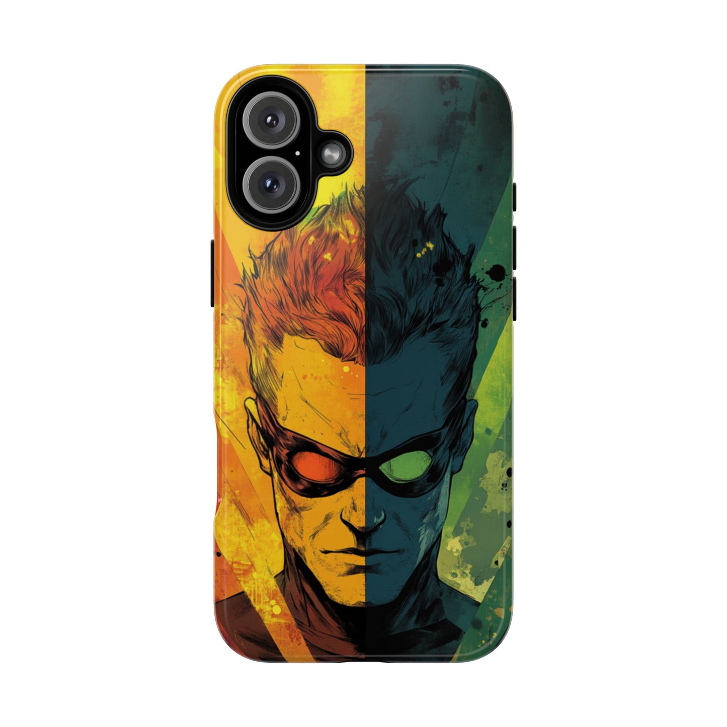 Split Spectrum Hero – Tough iPhone Case