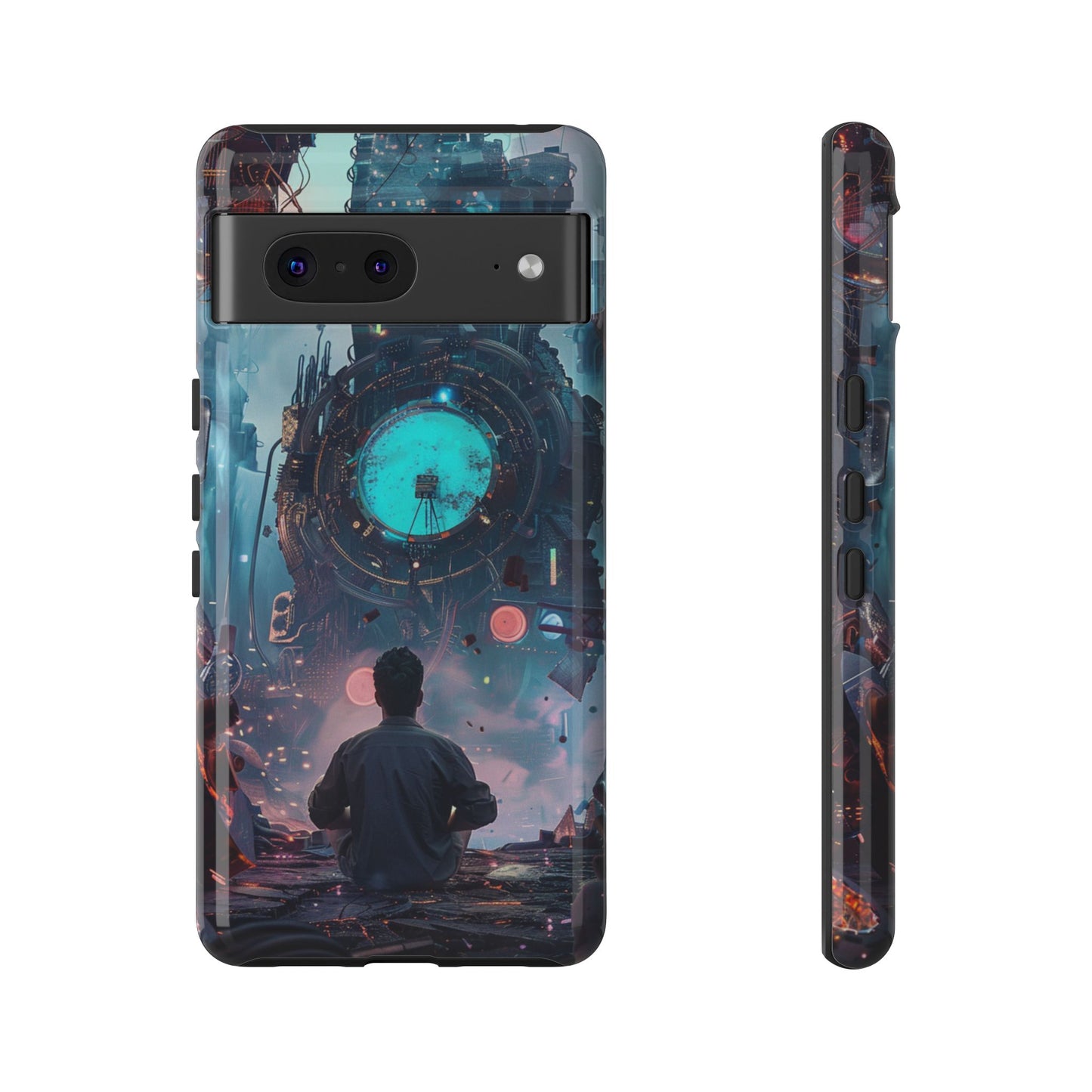 Time-Traveling Musician Phone Case - iPhone, Google Pixel, Samsung Galaxy