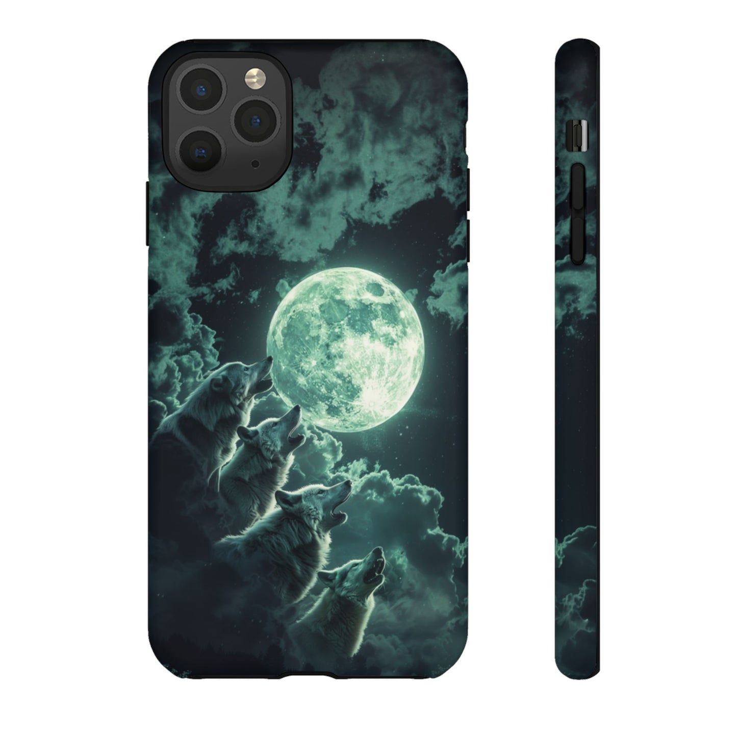 Lunar Pack: Wolves in Harmony - iPhone, Google Pixel, Samsung Galaxy