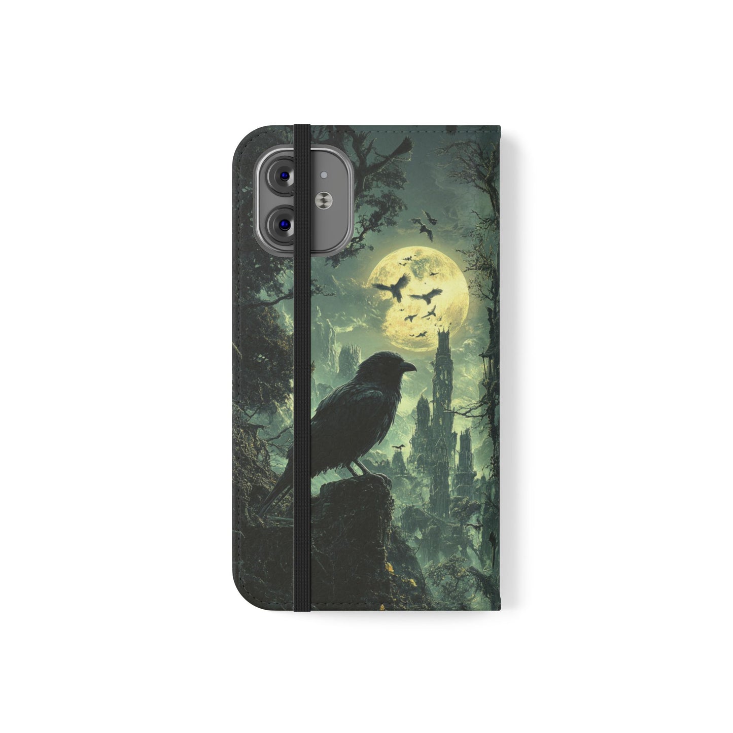 Raven Moon - Wallet Flip Case