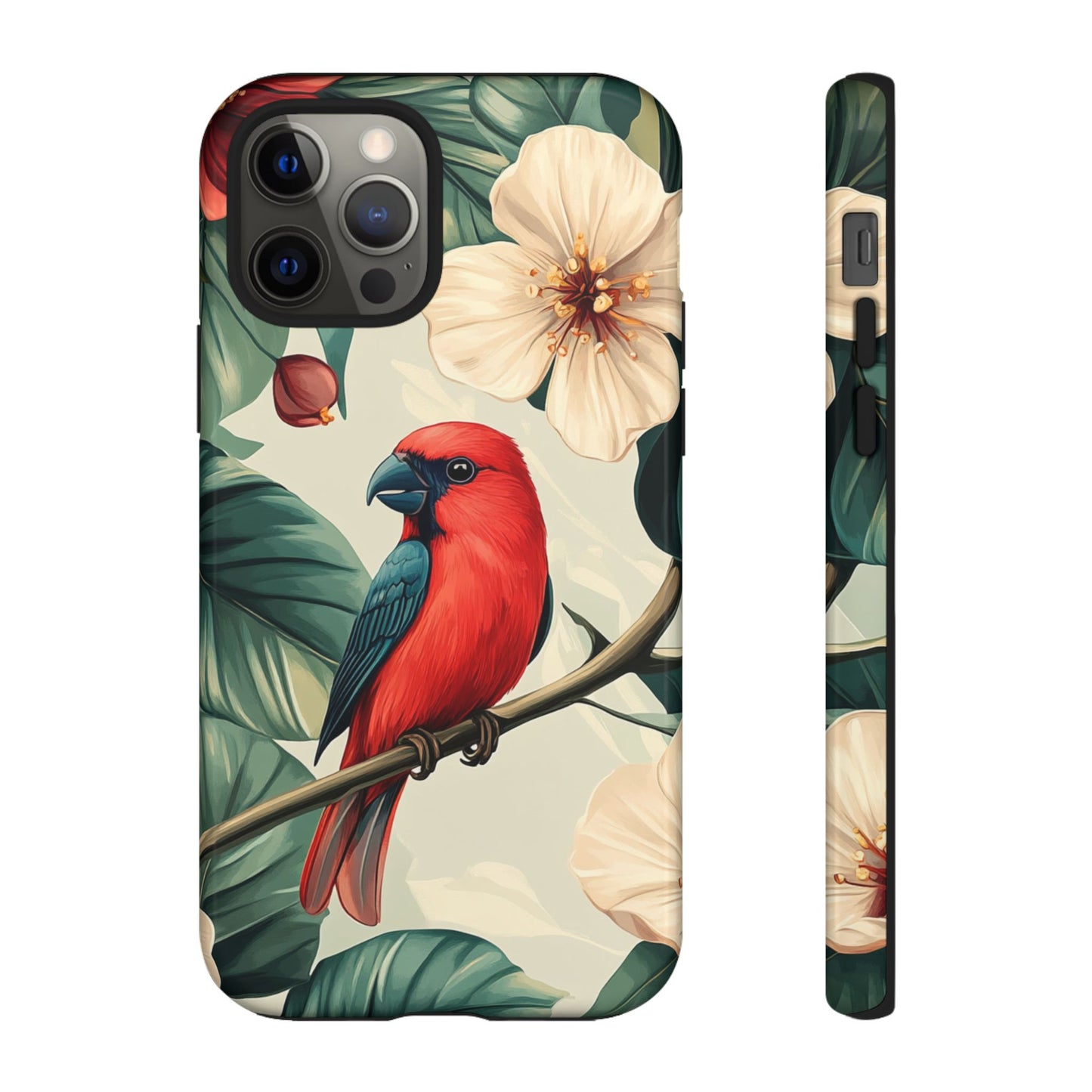 Scarlet Songbird - Tough iPhone Case