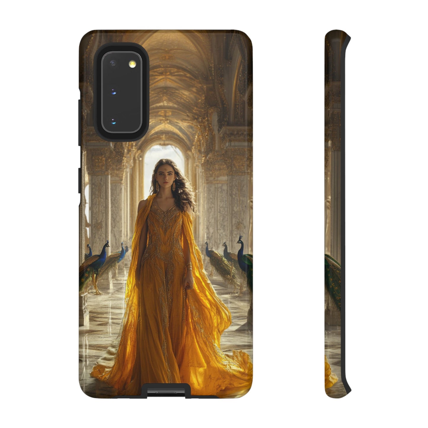 Hera Golden Palace Peacock Goddess - Tough Samsung Galaxy Case