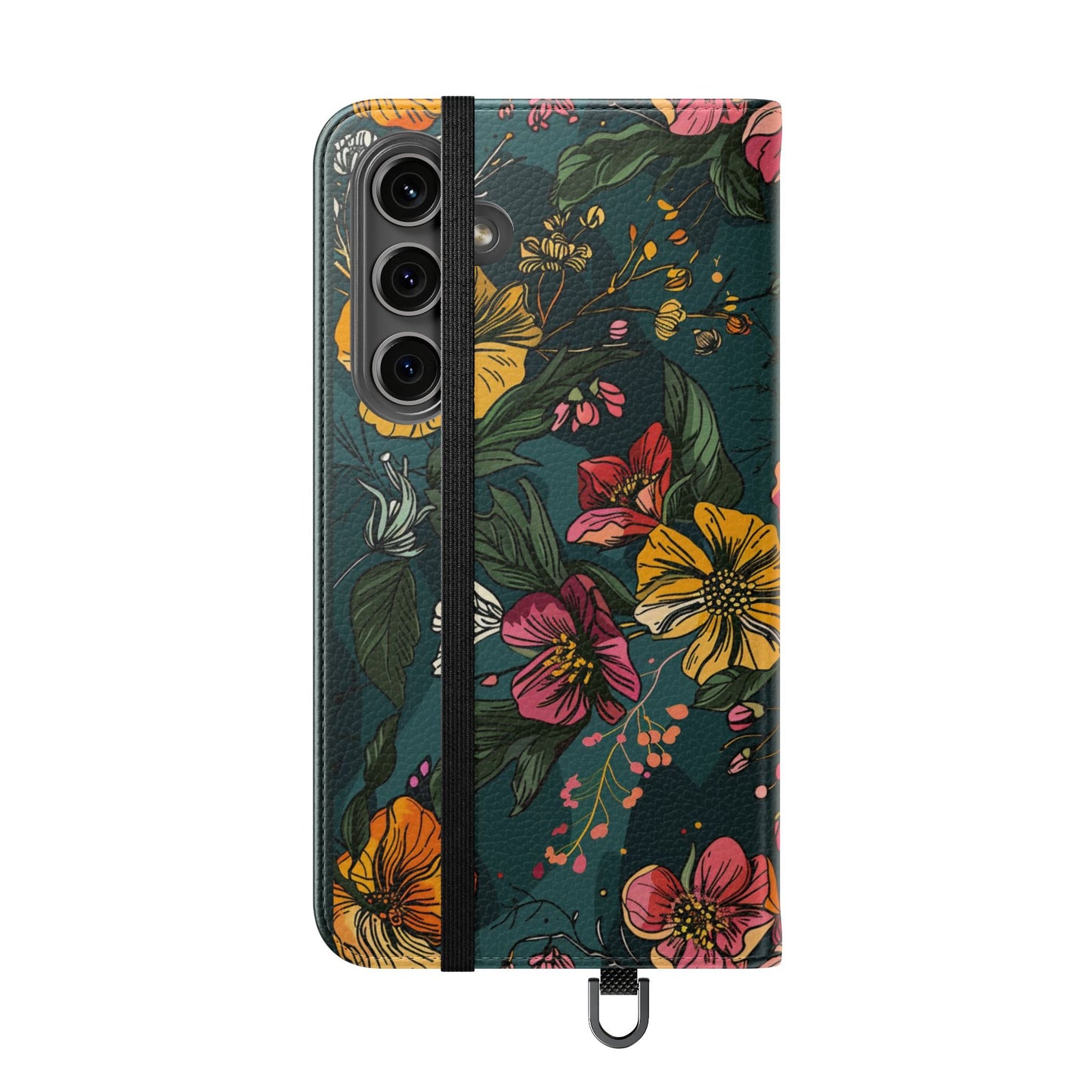 Vintage Floral Bloom - Wallet Flip Case
