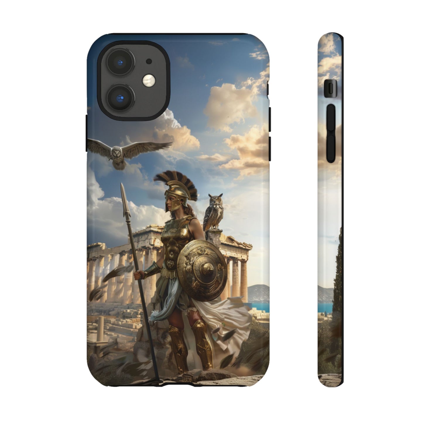 Athena Parthenon Valor - Tough iPhone Case