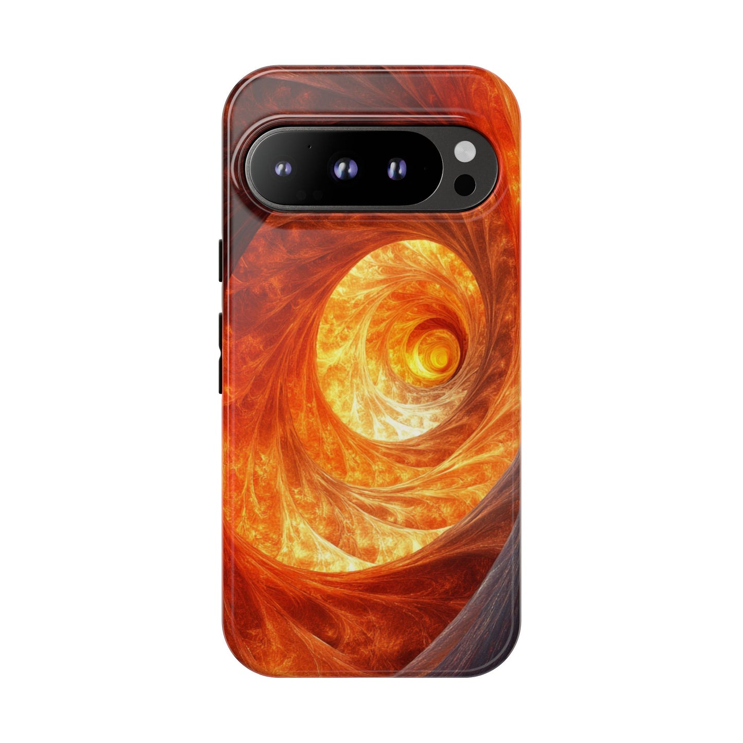 Fire Spiral - Tough Google Pixel Case