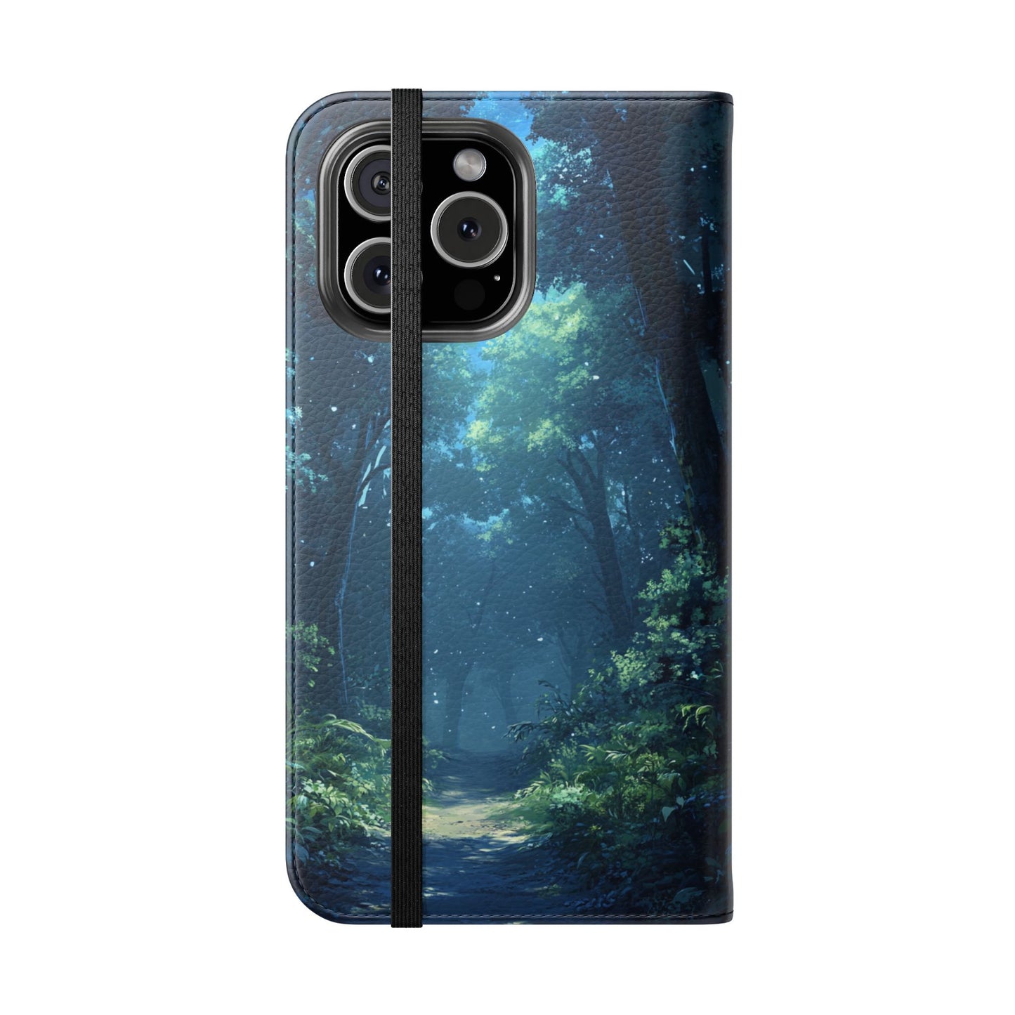 Mystical Forest Path - Wallet Flip Case