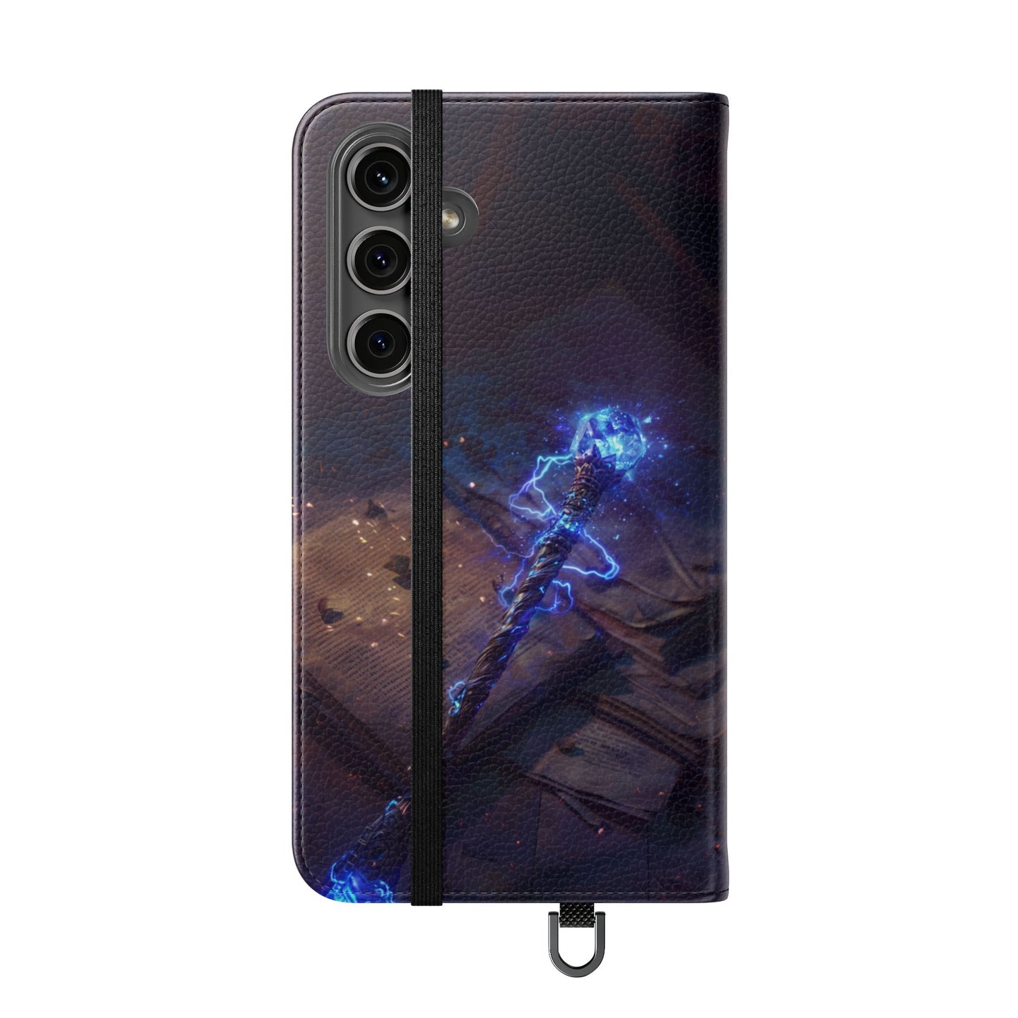 Lightning Staff - Wallet Flip Case