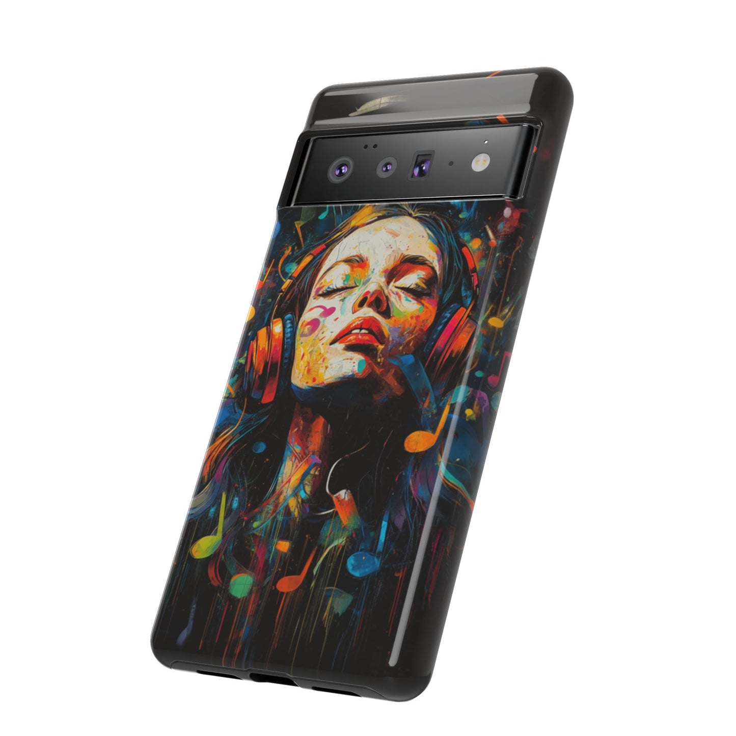 Vivid Musical Energy Graffiti Art Phone Case - iPhone, Google Pixel, Samsung Galaxy