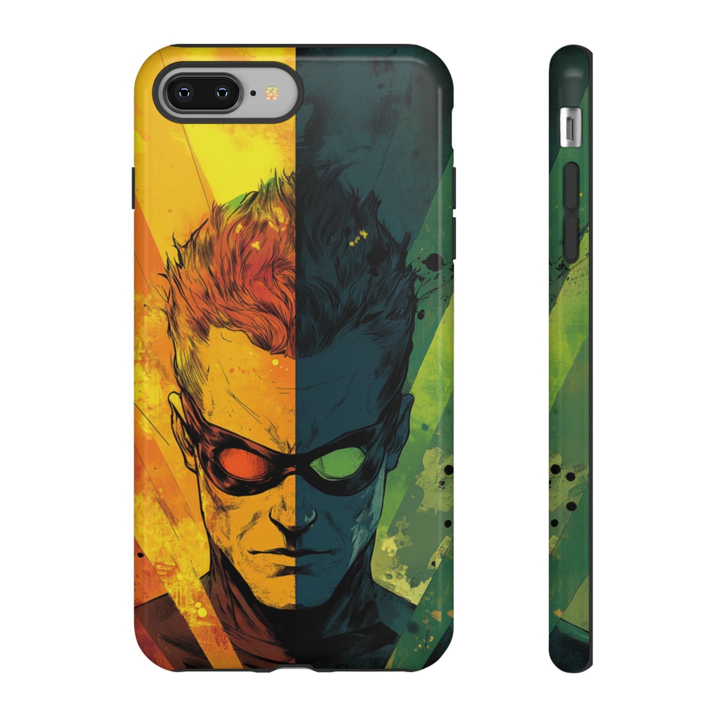 Split Spectrum Hero – Tough iPhone Case