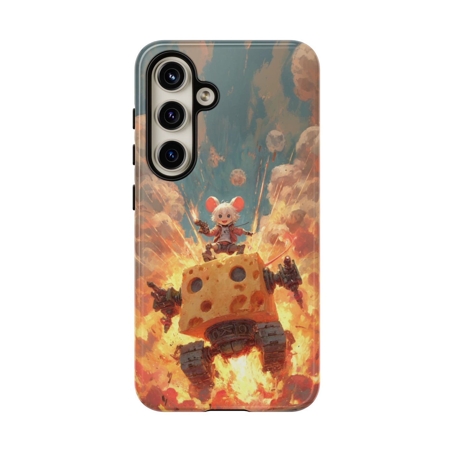 Battle Tank Mouse - Tough Samsung Galaxy Case