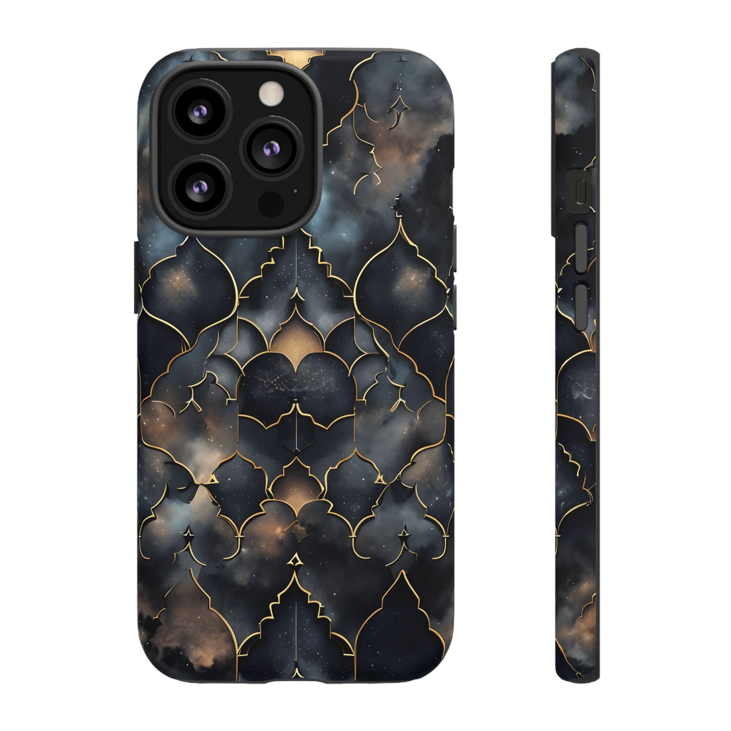 Celestial Mosaic: Cosmic Elegance Phone Case - iPhone, Google Pixel, Samsung Galaxy