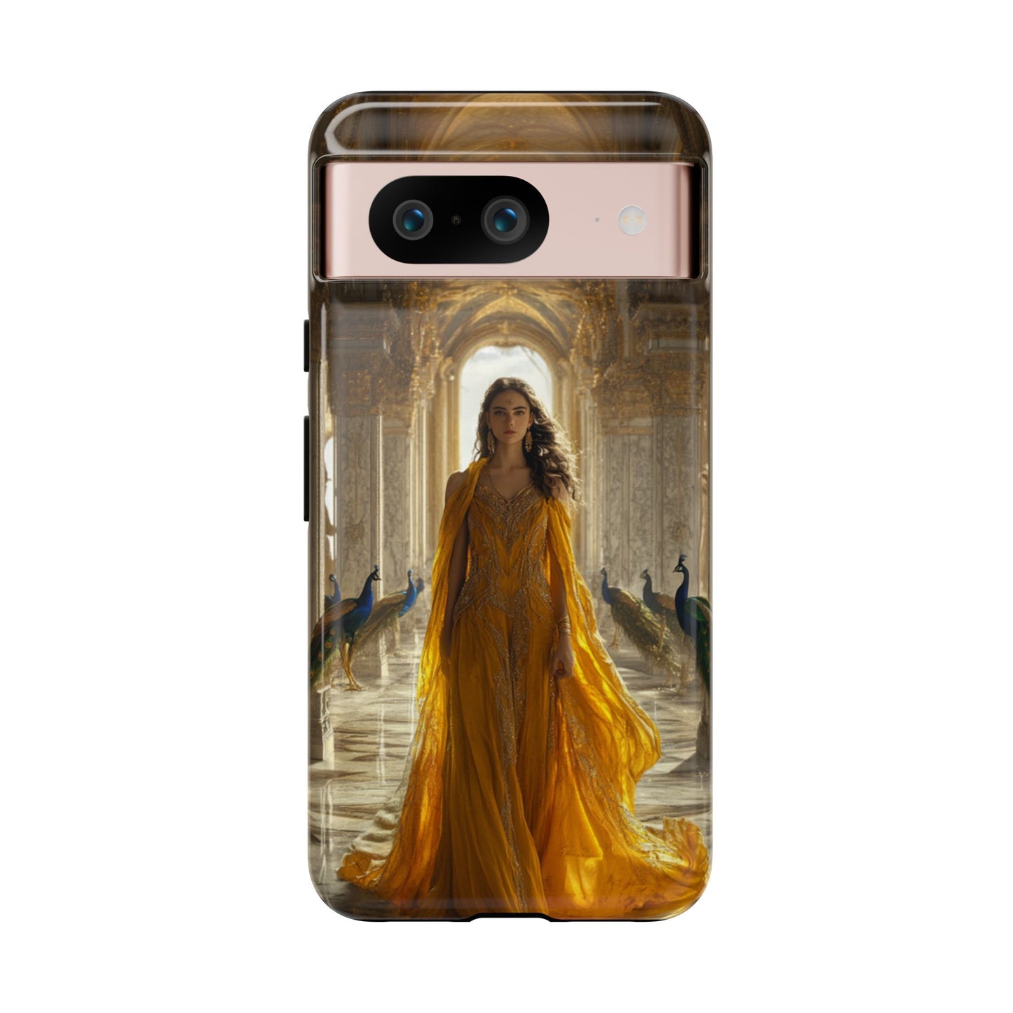 Hera Golden Palace Peacock Goddess - Tough Google Pixel Case