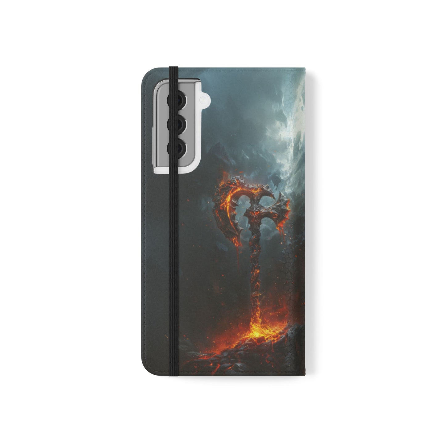 Molten War Axe - Wallet Flip Case