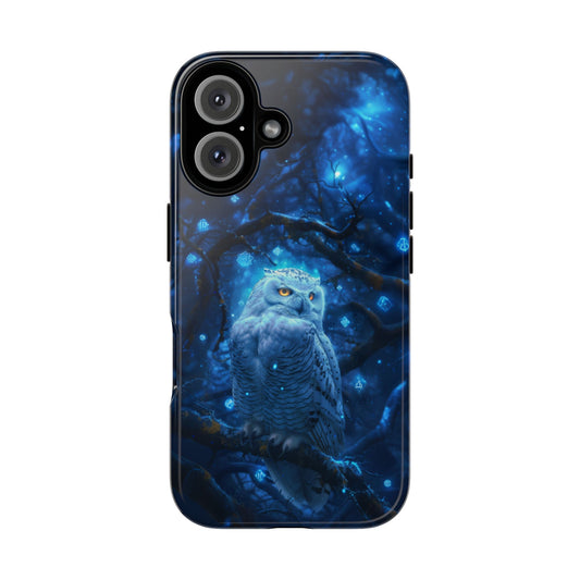 Luminous Rune Owl – Tough iPhone Case