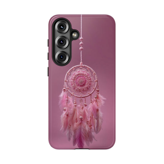Pink Lace Dreamcatcher - Tough Samsung Galaxy Case