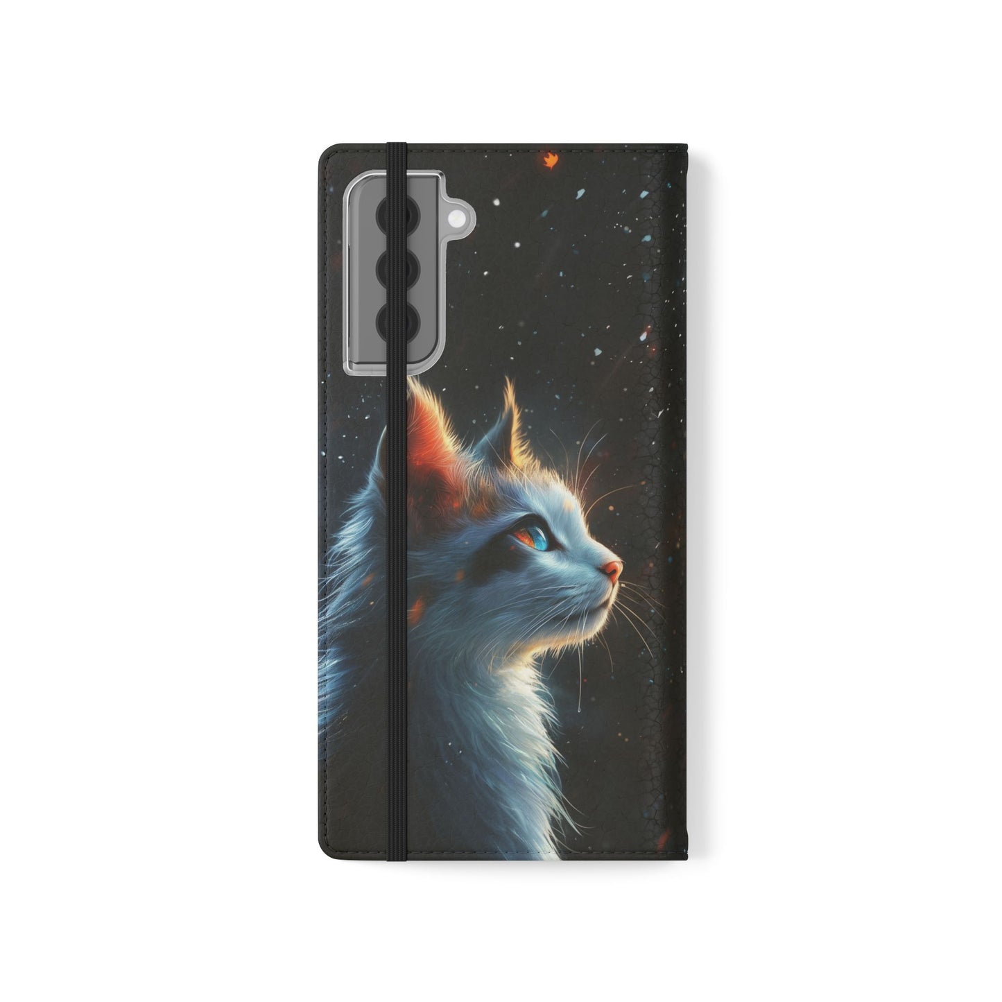 Starlight Cat - Wallet Flip Case