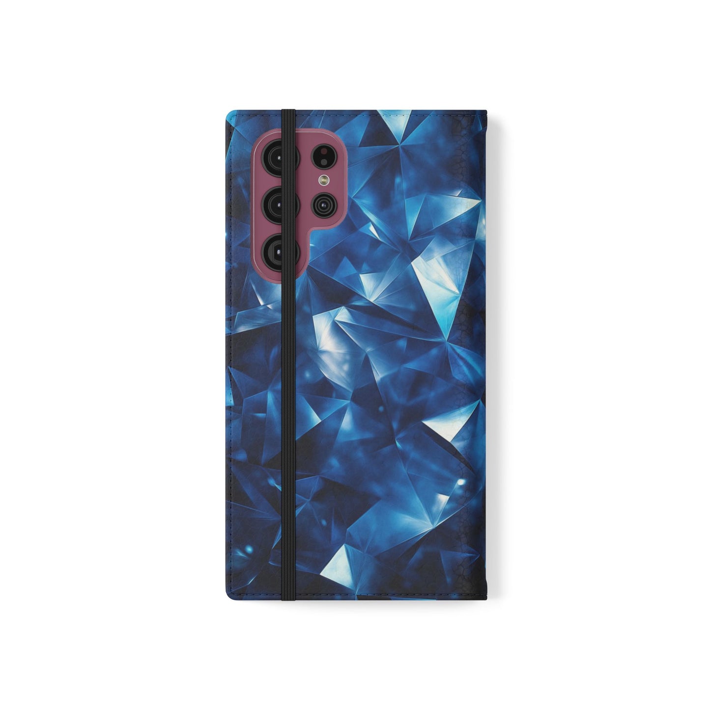 Sapphire Crystal Shards - Wallet Flip Case