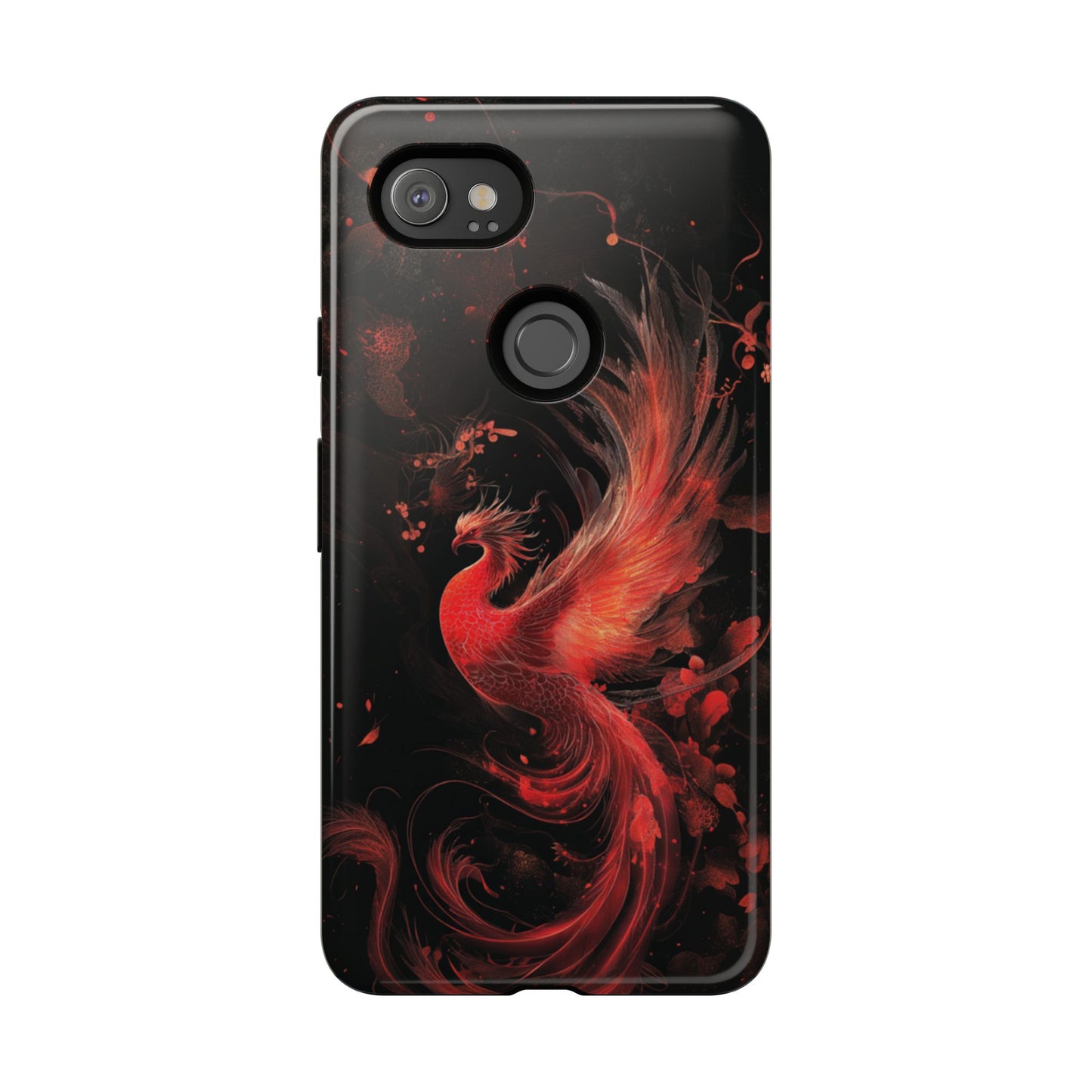 Crimson Phoenix - Tough Google Pixel Case
