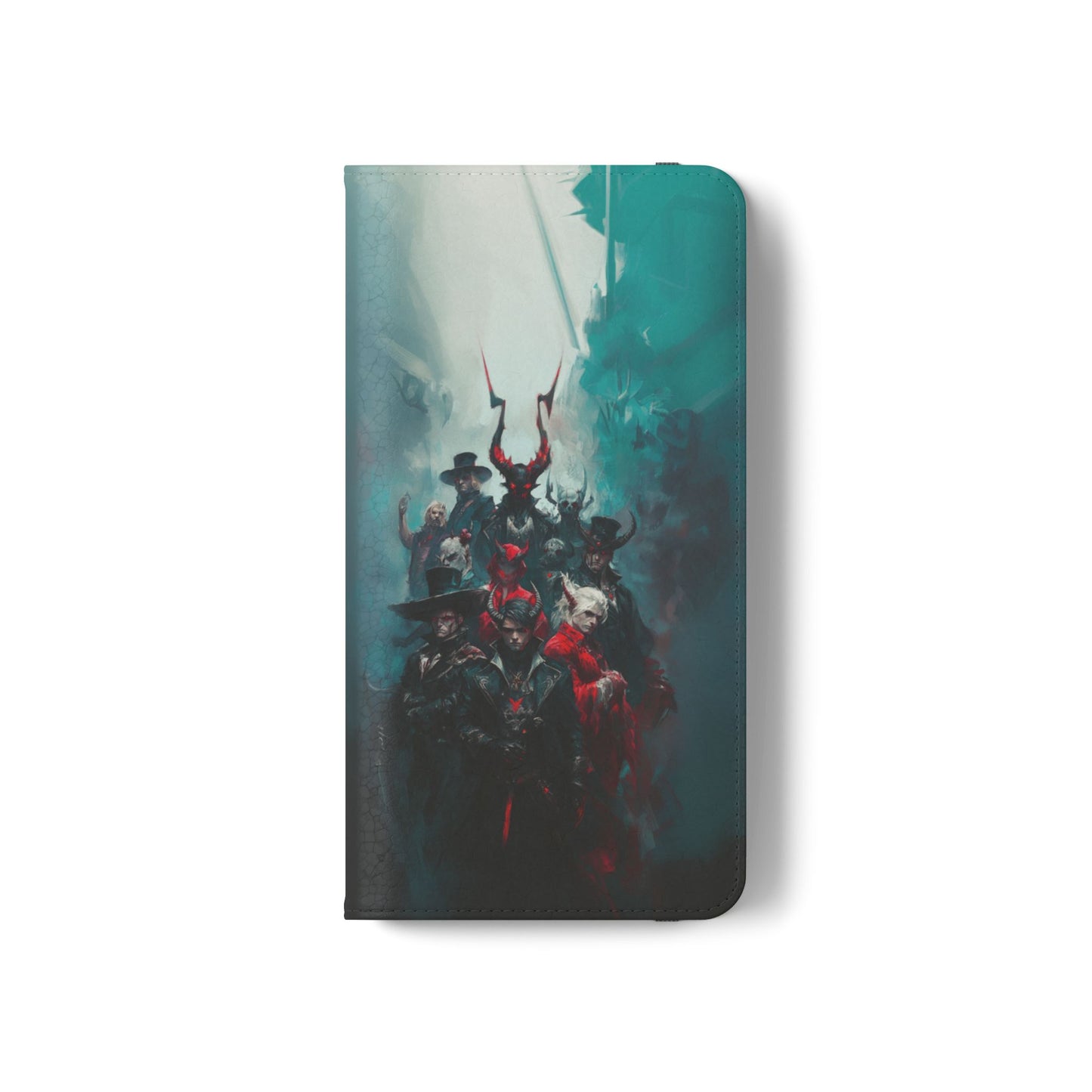 Dark Fantasy Demon Hunters - Wallet Flip Case