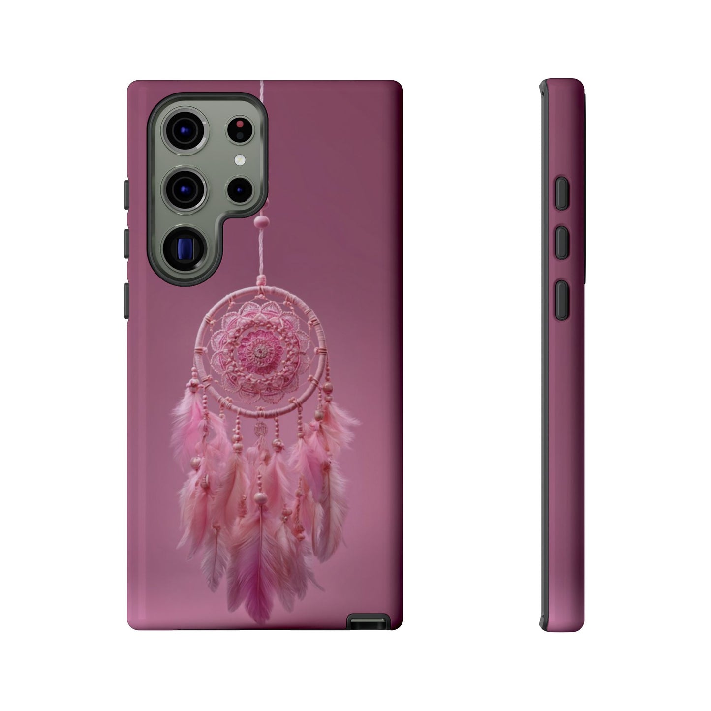 Pink Lace Dreamcatcher - Tough Samsung Galaxy Case